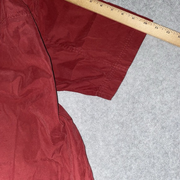 Vtg‎ Firethorn F-Tech Windbreaker Men's S Red Short Sleeve Pullover 90s Y2K Golf - Picture 9 of 13